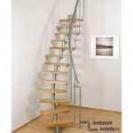 Modulove mlynarske schody Atrium Mini Plus Silver_samonosne schodiste_2