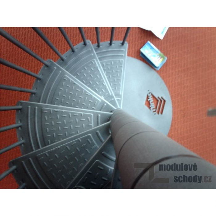 Venkovní schodiště Minka Rondo Zink Plus
