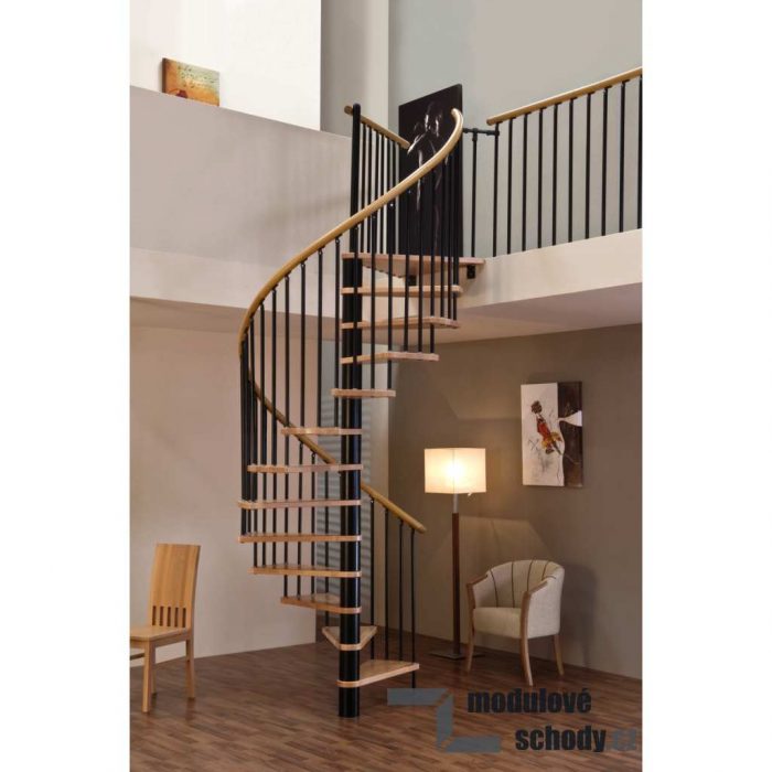 Stavebnicové schody Minka Spiral Decor